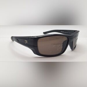 PRX Big Wave Black Oval Sunglasses Frames Only